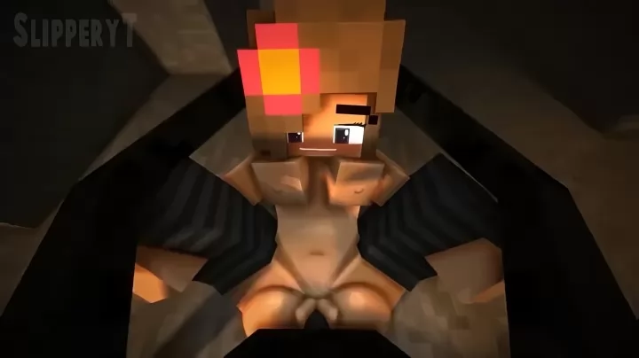 Страстная мумия из Minecraft жестко трахает сексуальную игрока в гробнице